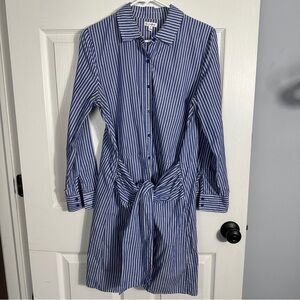 Love, Fire faux wrap shirtdress, size L, button down, office, casual, date